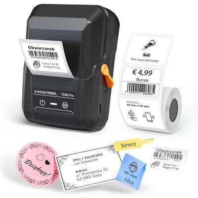 Image de Imprimante d'étiquettes thermique Bluetooth, 50 mm, SUPVAN