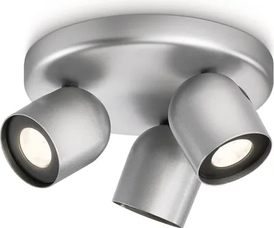 Produktbild von Philips Ledino Spot 564934816, Strahler Oberflächenbeleuchtung, 3 Glühbirne(n), LED, 2700 K, 220-240 V, Aluminium