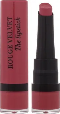 Zdjęcie produktu dla Bourjois Rouge Velvet The Lipstick Matowa pomadka do ust 04 Hip Hip Pink, 2.4g