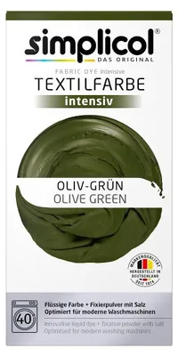 Obrázek produktu pro Simplicol textilní barvivo intenzivní vše v 1 v olivově zelené barvě