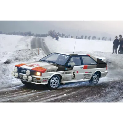 Produktbild von Modellbausatz 1:24 Audi Quattro Rally Kunststoff Standmodell