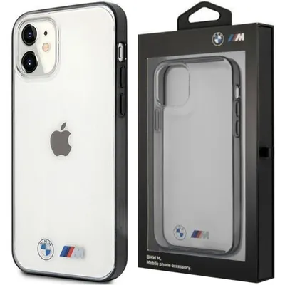 Produktbild von Etui BMW BMHCP12SMBTOK iPhone 12 mini 5,4" transparent Hartschale Sandblast Handyhülle