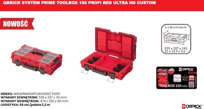 Produktbild von Qbrick System Prime Toolbox 150 Profi - Skrz N6724