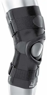 Produktbild von Bioskin Q-Brace Knieorthese - XXXL - Universell - Schwarz