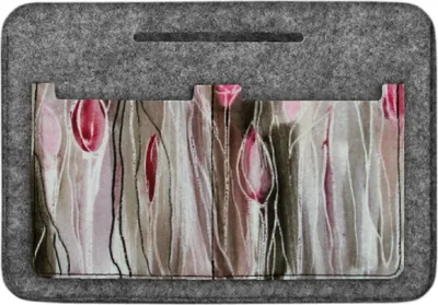 Obrázok produktu pre Bertoni plstený organizér do kabelky TULIPS 26 x 18 x 8 cm