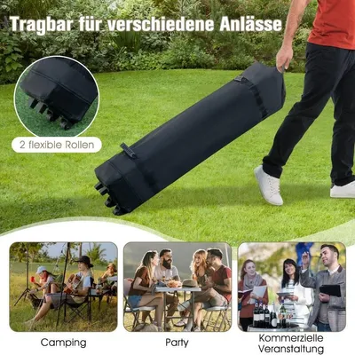 Obrázek produktu pro Výsuvný altán s moskytiérou, UV 50+, 3,6x3,6m, Khaki
