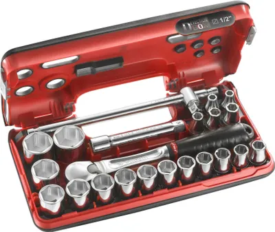 Immagine prodotto di Facom Steckschluessel-Set 1/2Z D-Box 22-tlg