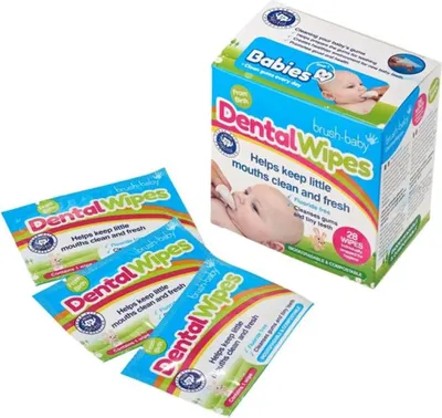 Produktbild von Brush-Baby BRB242, Baby-Zahntuch