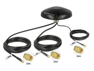 Immagine prodotto di Antenna multibanda Navilock omnidirezionale per montaggio su tetto