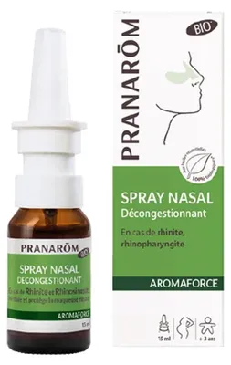 Obrázek produktu pro Pranarom Aromaforce Nosní sprej BIO, 15 ml