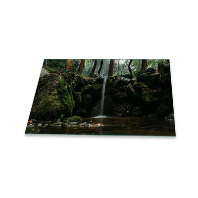 Produktbild von Herdabdeckplatte Glaskeramik 1 Teilig 80x52 Natur Grün Abdeckung Glas Spritzschutz