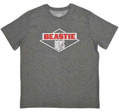 Imagen del producto de Camiseta uni de color gris, talla XL, con el logo de los Beastie Boys