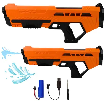 Obrázek produktu pro Vodní pistole elektrická automatická oranžová