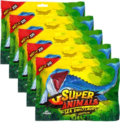 Produktbild von DeAgostini Super Animals - Sea Dinosaurs Edition - Sammelfigur Sea Dino - 5 Tüten