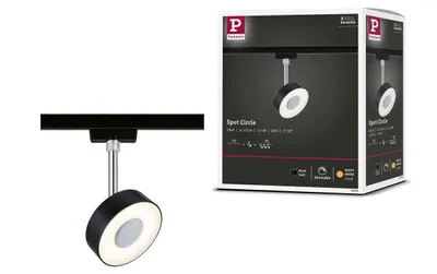 Immagine prodotto di Paulmann URail, faretti a binario LED, modello Circle, singolo faretto