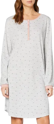 Image de Calida Calida Femme Sweet Dreams Chemise de nuit en coton au toucher doux uni 2452-58-00028