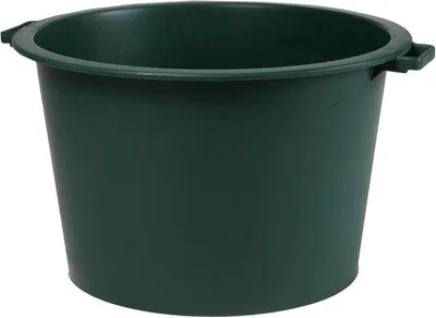 Produktbild von Famanu Kunststoffemmer 75 Liter – Ø 60 x H 38 cm – Grün