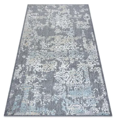 Image de Tapis Structural SOLE D3812 Ornement - tissé à plat gris / beige gris 200x290 cm