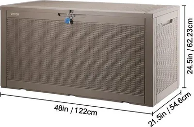 Produktbild von Famanu Aufbewahrungsbox für Kissen - 300 Liter - Wetterfest und vielseitig