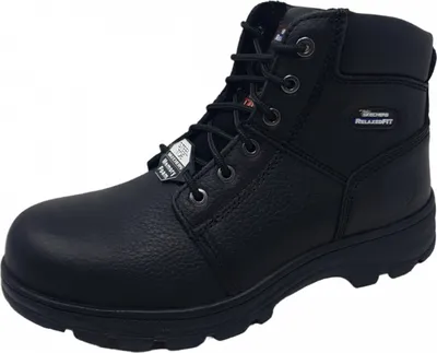 Immagine prodotto di Skechers Work punta d'acciaio stivale stringato nero