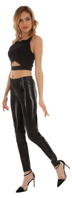 Produktbild von Chaks - Glanz Leggings Damen, High Waist, Festival und Karneval