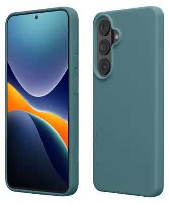 Produktbild von kwmobile Handyhülle für Samsung Galaxy S26 Plus Hülle - Case Silikon - Kabelloses Laden - Schutzhülle Cover in Arctic Night