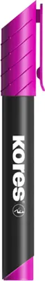 Produktbild von Kores Permanent-Marker "K MARKER" Keilspitze pink