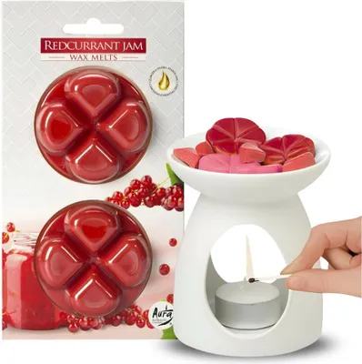 Obrázok produktu pre Vianočný darček k narodeninám s voňavým voskom - ríbezľový džem