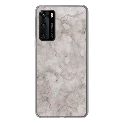 Produktbild von MuchoWow® Handyhülle Schutzhülle Hülle für Huawei P40 Marmor - Muster - Chic Silikon Softcase Handy Hülle - Handytasche