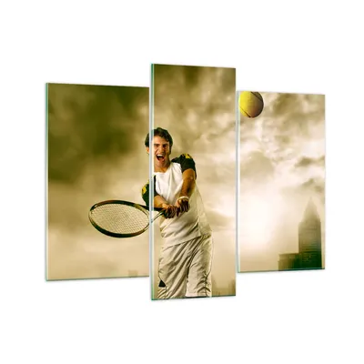 Produktbild von Bilder auf glas - Aktivität Ball Wettbewerb - 130x100cm - Glasbilder - Wandbilder - Kunstdruck - zum Aufhängen bereit - Wanddekoration aus Glas - Glas Bilder - Wandbild auf Glas - GCB130x100-2107
