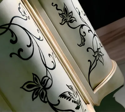 Immagine prodotto di Credenza classica in legno cassettiera bianca armadi italiani nuovi