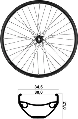 Produktbild von Mvtek 29´´ Tubeless Mtb Hinterrad Silber 12 x 148 mm / Shimano/Sram HG Silber 12 x 148 mm