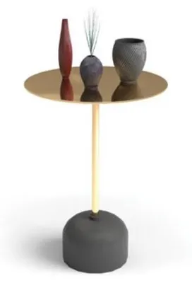 Produktbild von r Runder Beistelltisch Wohnzimmer Couchtisch Designer Möbel