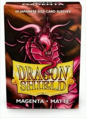 Produktbild von Dragon Shield Small Sleeves - Matte Magenta (60 Sleeves)