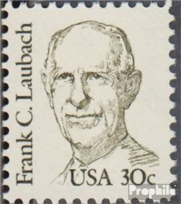 Produktbild von Briefmarken USA 1984 Mi 1707A (kompl.Ausg.) Linienzähnung postfrisch Amerikanische Persönlichkeiten - F.C.Laubach