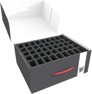 Produktbild von Lagerbox M für 180 Miniaturen mit Schaumstoffeinlagen