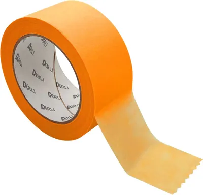 Produktbild von ARLI 1x Kreppband Goldband 50 mm x 50m Acrylat Abdeckbänder ECO für Maler und Lackierer