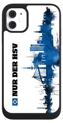 Produktbild von NIVOCASE Handyhülle für Apple iPhone 11  Hülle NIVOpure Case Schwarz Bundesliga HSV Offizielles Lizenzprodukt
