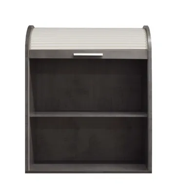 Produktbild von Mäusbacher Jalousieschrank Rolladenschrank Holzwerkstoff/Kunststoff - 90° drehbar Graphit/Weiß