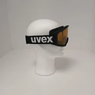 Produktbild von Uvex 5513342030, doppelte Scheibe, Schwarz, Unisex, Zylindrische (flache) Linse, Schwarz, Braun