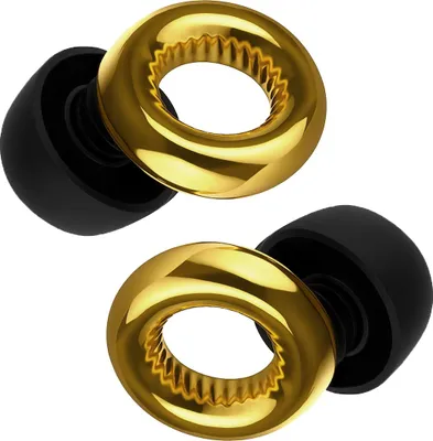 Produktbild von Goldene Ohrstöpsel mit 35 dB Geräuschreduzierung zum Schlafen und Reisen