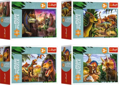 Zdjęcie produktu dla Trefl 56036, 20 szt., Dinozaury, 3 lat(a)
