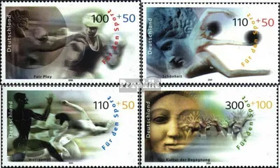Produktbild von Briefmarken BRD (BR.Deutschland) 2000 Mi 2094-2097 (kompl.Ausg.) postfrisch Sporthilfe