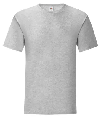 Image de Fruit of the Loom - T-shirt « Iconic 150 » pour homme FK2800 (XXL) (gris chiné)