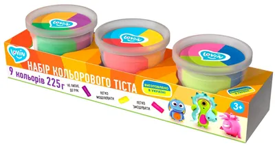 Immagine prodotto di Zestaw do modelowania ciastoliny 3 kubeczki z foremkami