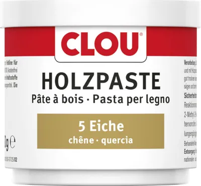 Produktbild von Clou Holzpaste eiche natur 150 g