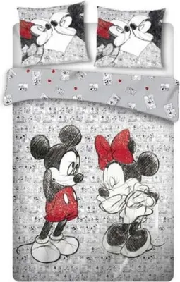 Produktbild von Disney Mickey Mouse Bettbezug – 240 x 220 cm – aus Mikrofaser