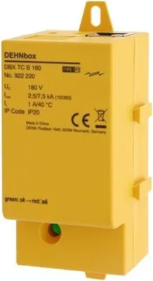 Produktbild von Dehn 922220 DBX TC B 180 DBX TC B 180 Blitzstromableiter DEHNbox