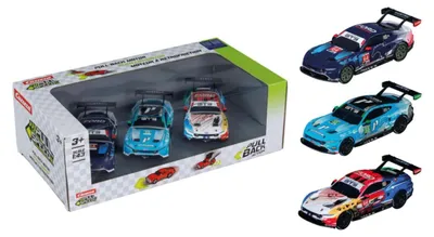 Productafbeelding van Carrera Ford Mustang GT3, set van 3, schaal 1:43