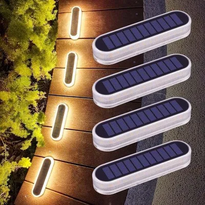 Produktbild von Solare Gartenleuchten 4er Set LED Warmweiß 2700K Wasserdicht
